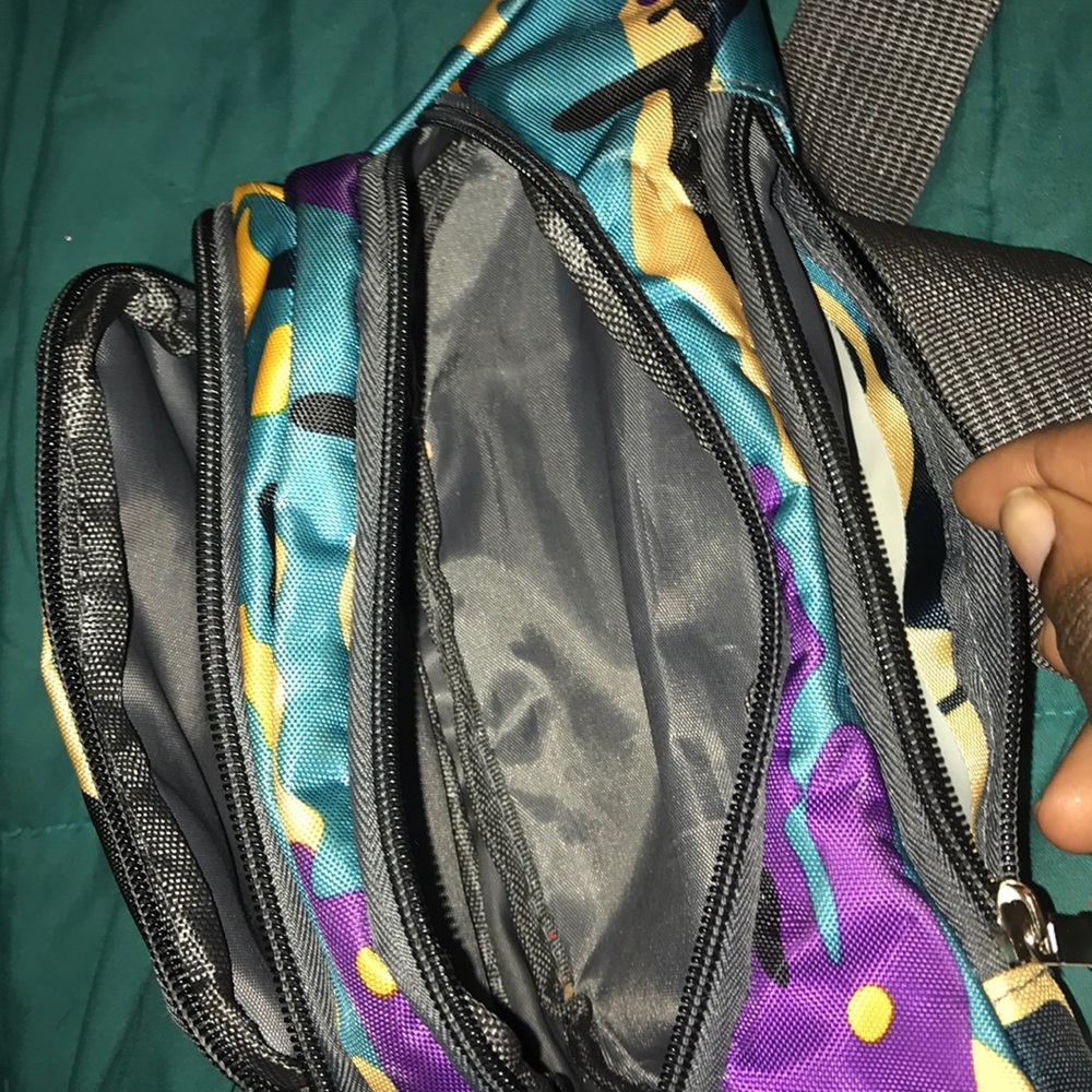 Blue camo fanny pack - Picture 3 of 3
